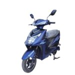 Electric Scooter, Electric Scooty with 48V 30AH Lithium Battery,60-80Km Range,45Km/H Speed,Disc & Drum Brakes, LED Or LCD Headlight,Non-RTO,3-Year Battery Warranty,for Adult-MES-02 (Blue)