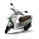 Ampere Magnus Grand Electric Scooter | 80-95 km Range | Safest LFP Battery with 5-Year Warranty | Strong Dual-Frame Chassis | 165mm Ground Clearance | 15 Paise/km| Advanced 3.5 Digital Cluster (Green)