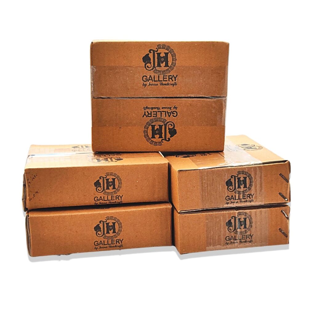 JH Gallery Recycled Material Rajasthani Musician Bawla Puppets Idol (7x28 cm Multicolor) -5 Piece (Male Puppets)