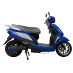 91Electric FX1 Low-Speed Electric Scooter with 72V 32.9Ah Lead Acid Battery & Charger | Powerful BLDC Motor | 60-70km Range, LED Display & Tubeless Tires | Non RTO, No License, Remote Key | Blue