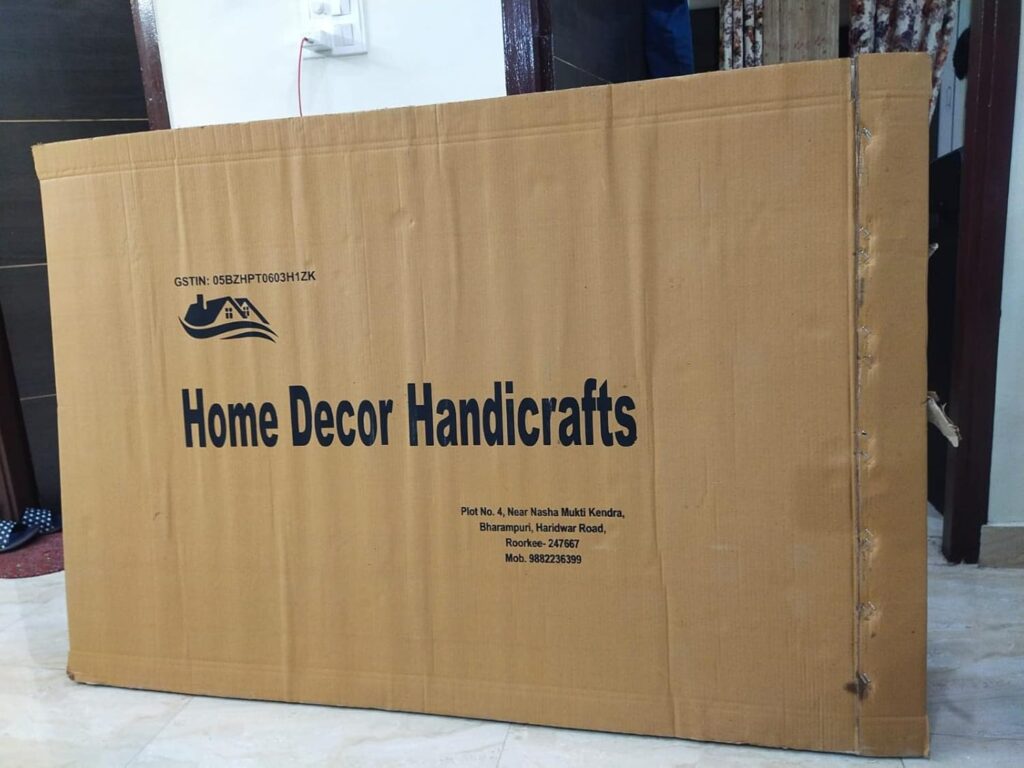 HOME DECOR HANDICRAFTS HDH1216 3D Seven Horses [Size - L-5 Feet (60Inches) X H-3Feet (36Inches) X Th-5 Inches, Product Weight-7.00KG,Material-Iron Alloy, Color- Multicolor (Bulky Item)