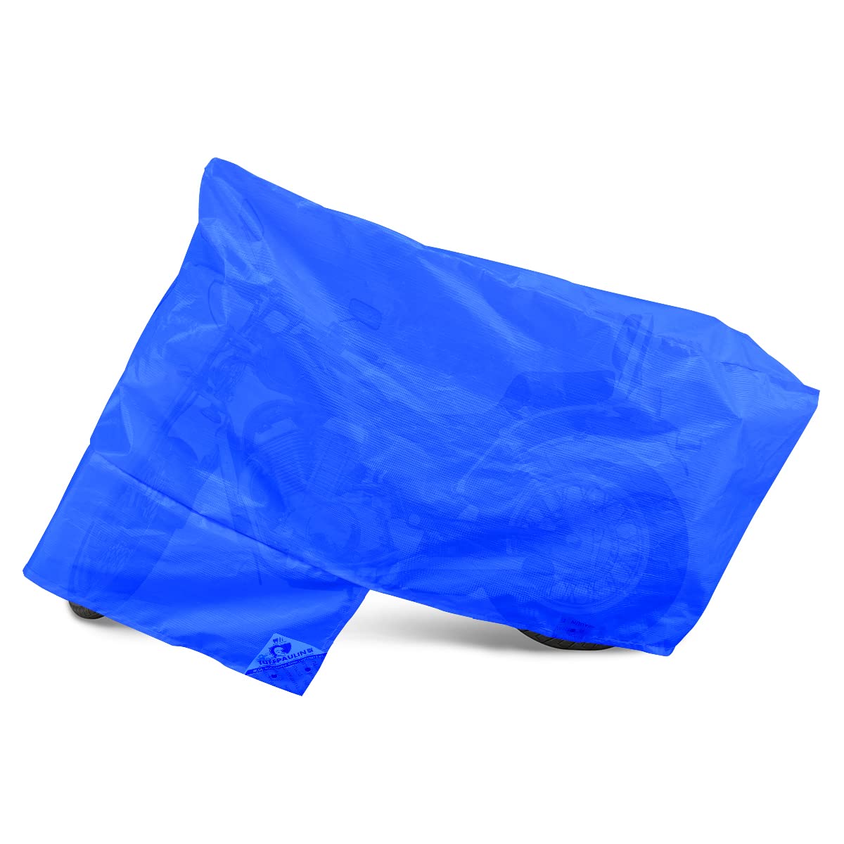 TUFFPAULIN Bike Cover, Standard Size, Blue, UV Protection & Water Resistant Dustproof Bike Body Cover for Two Wheeler, Scooter, Motor Cycle with Carry Bag-1 No.