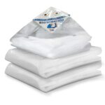 TUFFPAULIN Plastic 36FtX30Ft 120 Gsm Transparent Tarpaulin Tirpal Tadpatri Tharpai Thadika,Extra Strong,Reinforced Eyelets,Uv Resistant,100% Waterproof Virgin,6 Layer Mlcl 3D Rib Technology-1 No.