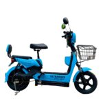 Ultrabikes City Ride Moped | 550 watt Motor | 48V 18Ah Lithium Ion Battery | NO DL Required | 40 Top Speed | Digital Display | 2 Year Warranty | 70 km in Single Charge I 3 Speed Modes (Blue)