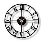 Arabs Metal Wall Clock for Living Room Stylish Latest Modern | Unique Analog Wall Clock for Drawing Room, Bedroom, Hall, Kitchen Modern Wall Watch for Office Room Décor