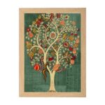 EasyGoods Traditional Madhubani Painting Wall Art for Home Decor | Handcrafted Mithila Art Painting for Living Room & Bedroom | Indian Folk Art Wall DecorPAI-MADHU-238