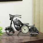 TIN TOWN Table Art (DEVID Bike 4” (B)) Decorative Table Decore/for Home Living Room/Bedroom/Hotels/Office/Café etc. Size (20 * 04 * 13 INCH - Multicolor)