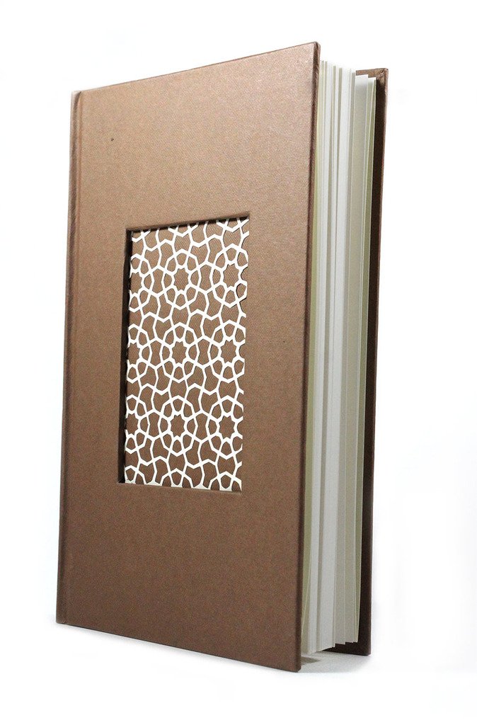 India Meets India IMI Handmade Handicraft Sanjhi Art Diary(22 cms x 14.5 cms x 2 cms)(80 Pages)