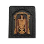 BISMAADH Handicraft Decorative Religious Wooden Temple Frame for Car-Dashboard, Home D�cor and Office Desk (Balaji)