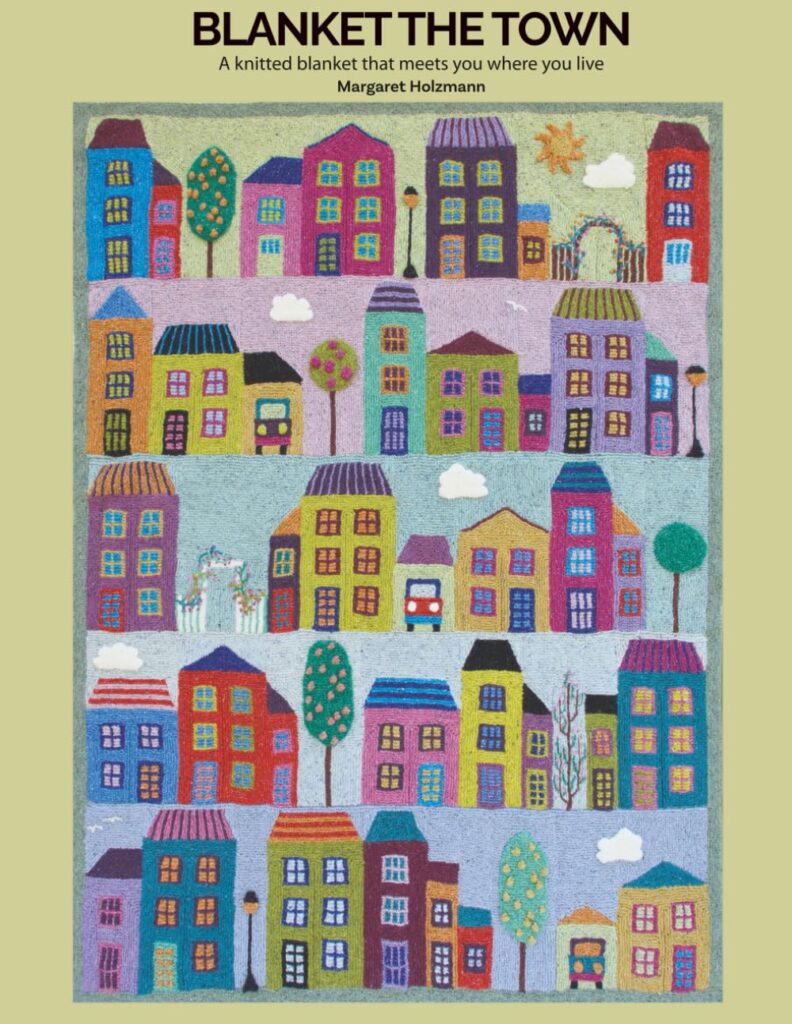 Blanket the Town Knitting Pattern: A Knitted Blanket That Meets You Where You Live