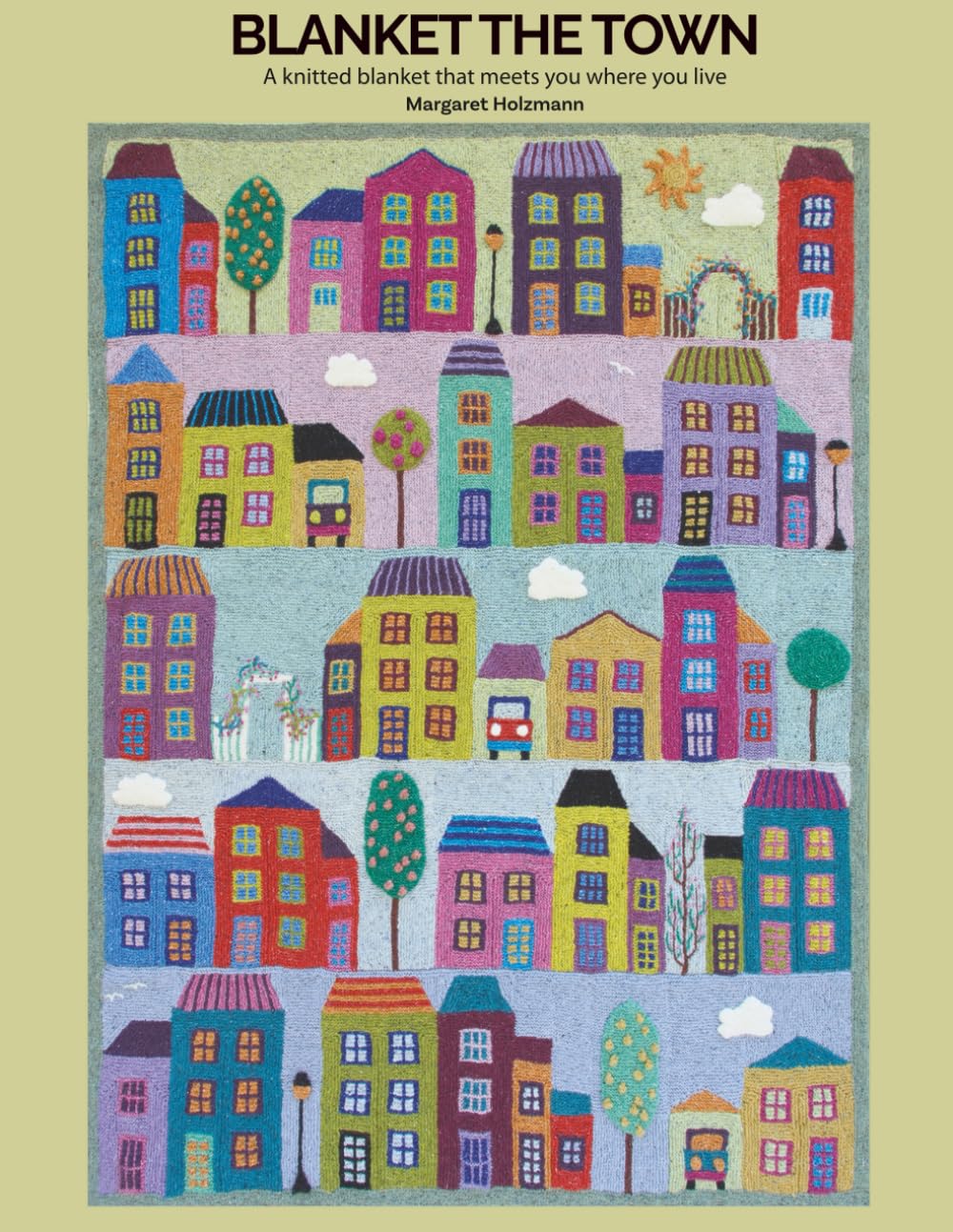 Blanket the Town Knitting Pattern: A Knitted Blanket That Meets You Where You Live