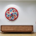 Das Departmental Store Handicraft Light Weight Wall Decor (24 inch diameter) For Living Room & Hallways.