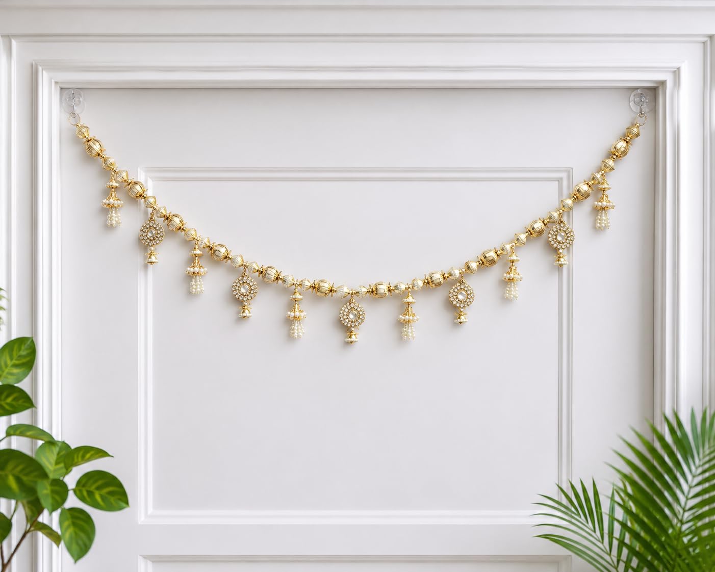 Handcrafted Festive TORAN/BANDHANWAR CLAT-26 (1 PC) - for Diwali, Dussehra, Ganesh Chaturthi, Janmashtami, Weddings, House-Warming, Event Decor