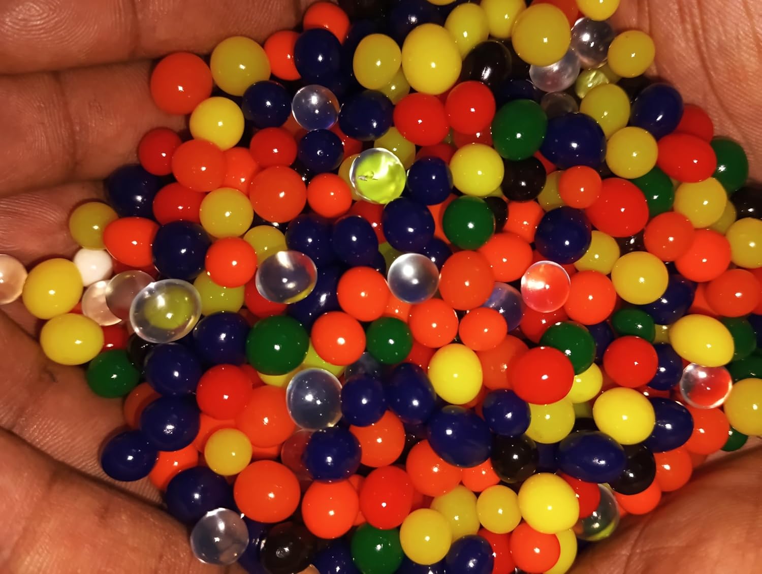 Multicoloured Water Beads – Plant Gel Balls, Decorative Hydration Crystals for Vase, Home Decor & Gardening (100 Grams)