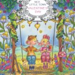 Nice Little Town: Valentine's Day: Adult Coloring Book