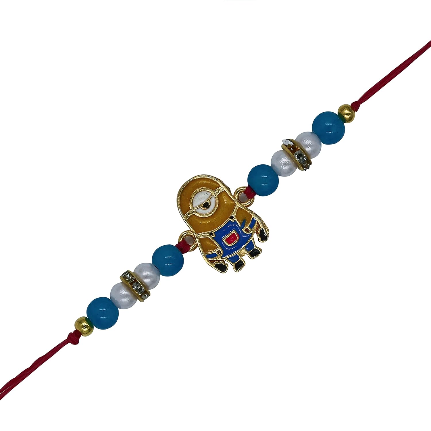 Prapti Handicrafts Handmade Minion Cartoon Rakhi for Brothers(Combo of 1)