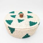 Sabai Grass Roti Casserole with Lid – Eco-Friendly Handcrafted Chapati Box & Hot Case | Multipurpose Storage Container for Dry Fruits, Bread & Dining Table Décor & Gifting