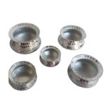 Sri Sisters Miniature Aluminium Handi Pot Set for Kids – Pack of 5 Cooking Kitchen Toys | Big Size Gunda Patila Set | Real Cooking Toy for Girls | Kitchen Pretend Play Set