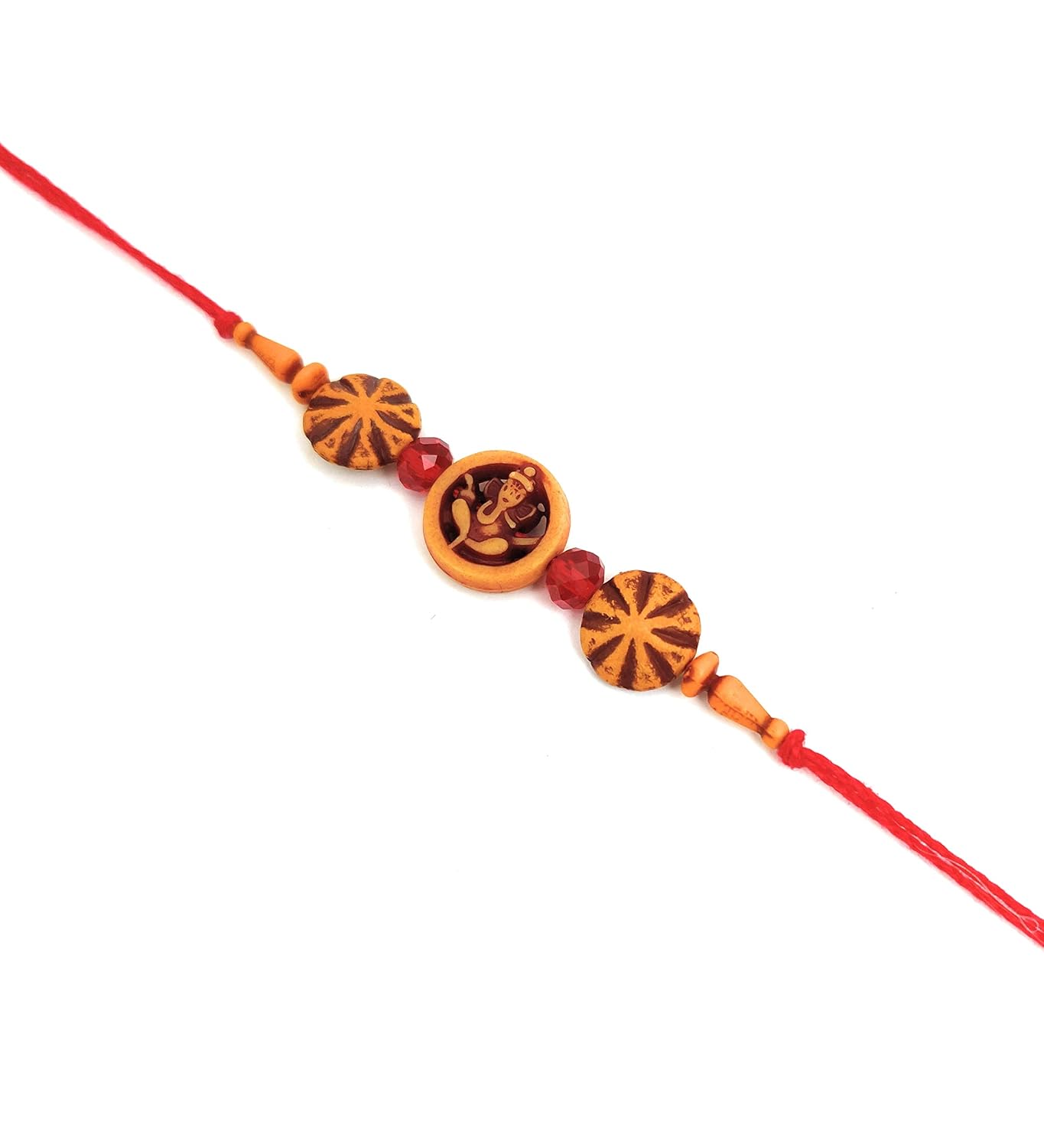 Prapti Handicrafts Ganesha Handmade Rakhi for Brothers/Boys