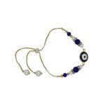 Prapti Handicrafts Handmade Multicolour kundan Beads lumba bracelet rakhis for bhabhi