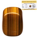 Certified Tiger Eye Crystal Healing Tumbled Stone, 30 Grams