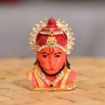 Collectible India Lord Hanuman Idol Showpiece Statue - God Hanuman Idol for Car Dashboard - Bajrangbali Handicraft Decorative Spiritual Puja Vastu/Pooja/Puja Gift & Home Decor