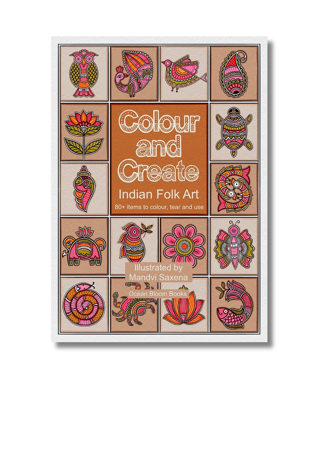 Colour and Create - Indian Folk Art
