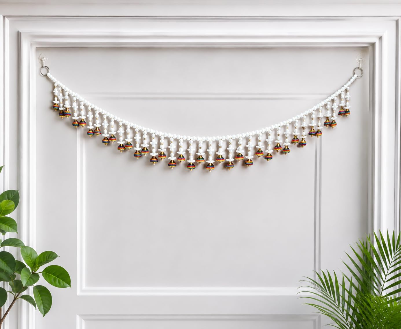 Handcrafted Festive TORAN/BANDHANWAR CLAT-21 (1 PC) - for Diwali, Dussehra, Ganesh Chaturthi, Janmashtami, Weddings, House-Warming, Event Decor