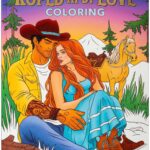 Roped in by Love Coloring: Western Romance Scenes to Color
