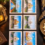 Taj Mahal Agra India Vintage Style Matchboxes Set of 6